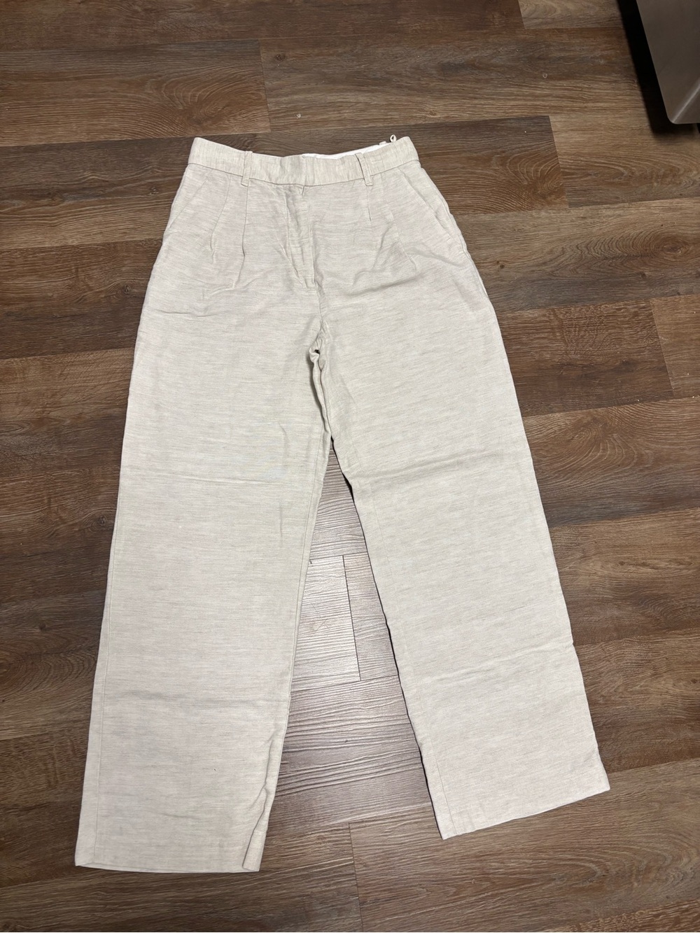 Aritzia The effortless pant linen size 8